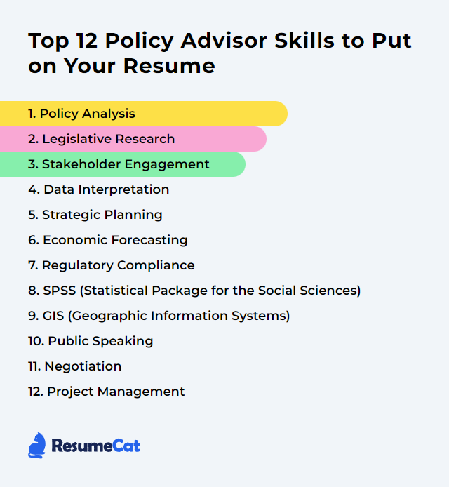 Policy & Economic Advisory Skills